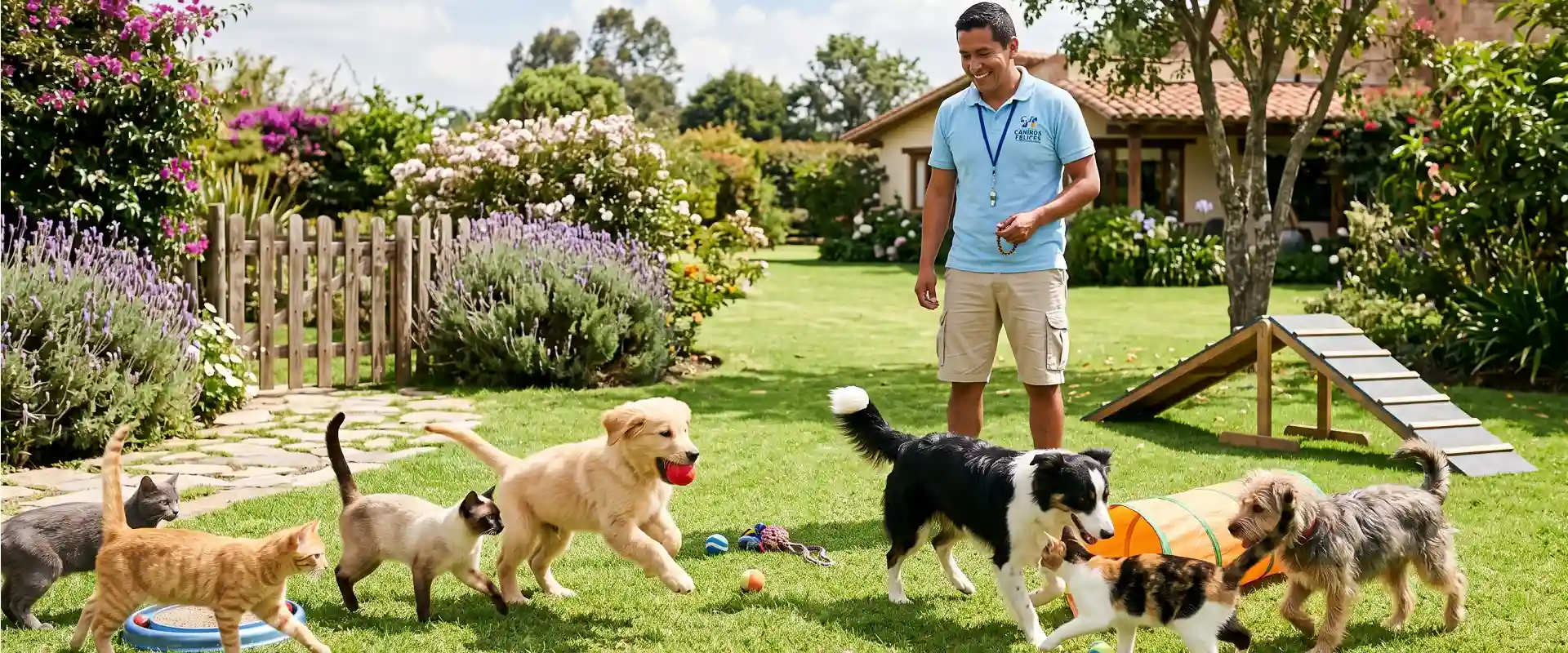 Paseo de perros en Querétaro